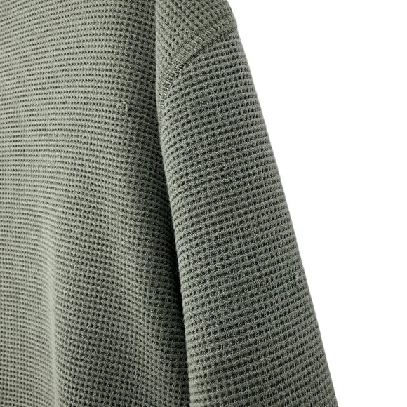 Vuori Performance Waffle Zip Hoodie 2.0 Sage Green Size Large L Sweatshirt - Picture 4 of 9